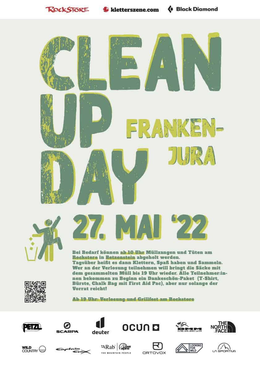 clean up day Frankenjura