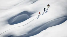 auf skitour im Zillertal