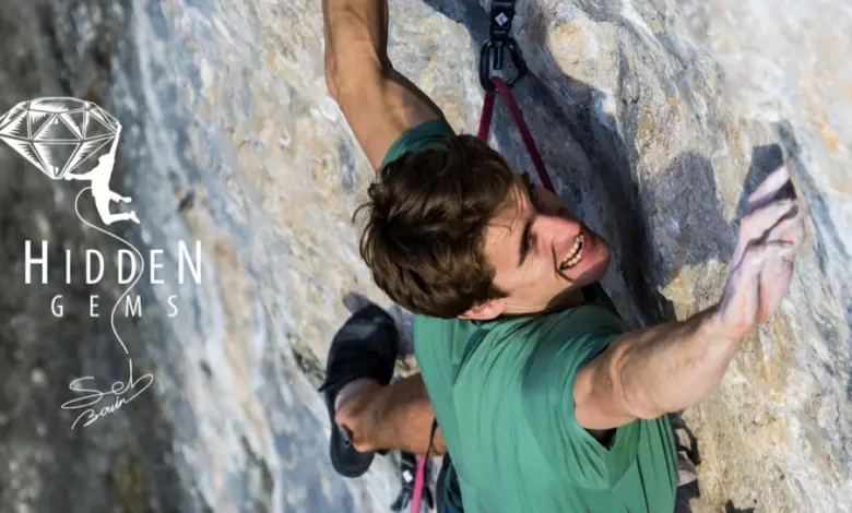 Seb Bouin klettert in Labeil