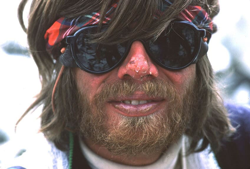 Reinhold Messner auf Expedition