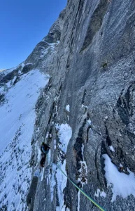 Sagwandspitze Winterbegehung 01