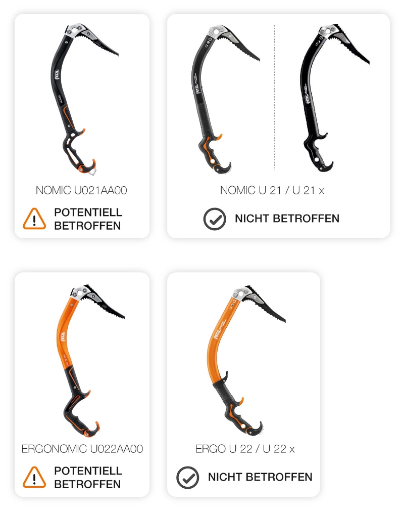 Petzl Eisgeräte Petzl Eisgeräte