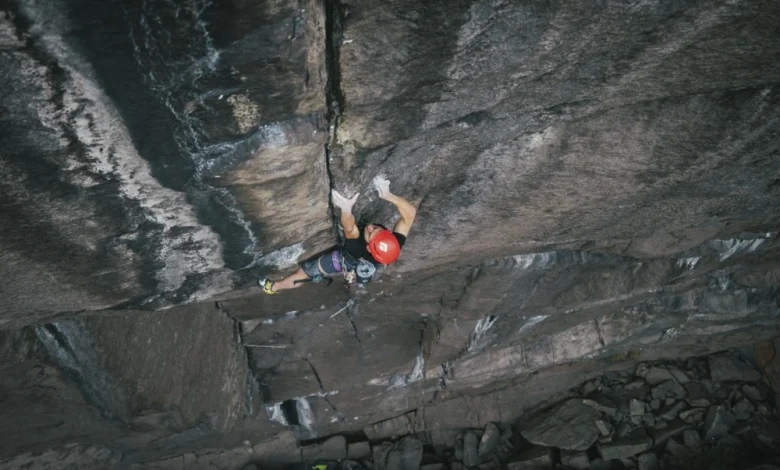 Black Diamond Christian Adam Klettern in Norwegen